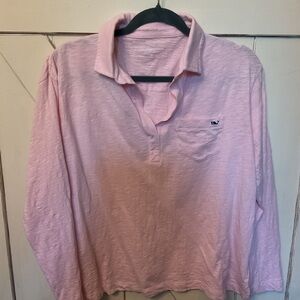 Vineyard Vines Light Pink Polo Shirt